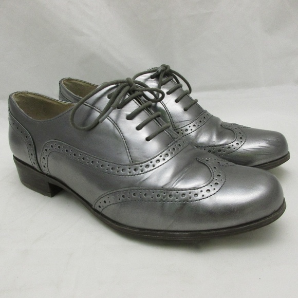 nytt billigt så billigt amazon Clarks Shoes | Narrative Silver Metallic Leather Wingtip | Poshmark nytt billigt så billigt amazon Clarks Shoes | Narrative Silver Metallic Leather Wingtip | Poshmark
